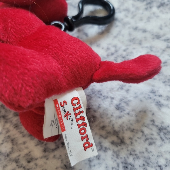 Clifford The Big Red Dog Plush Key Chain - Picture 7 of 7